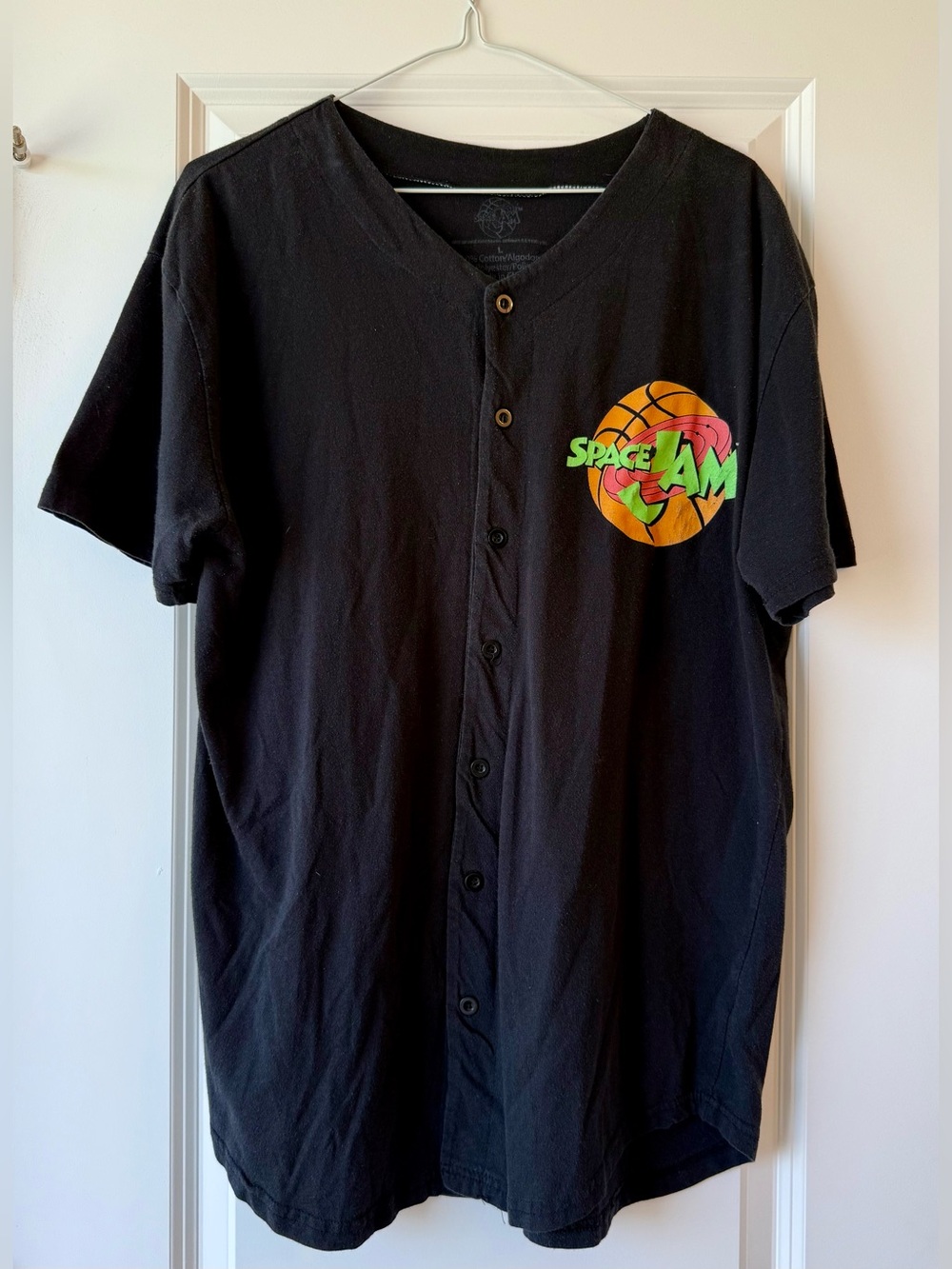 Button up Space Jam Shirt 🏀